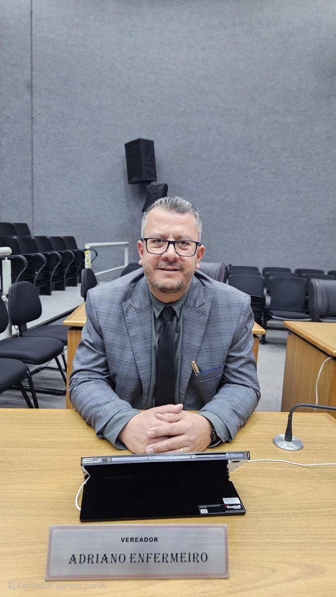 Vereador Adriano Enfermeiro solicita melhorias para o CAPS Adulto do Polvilho