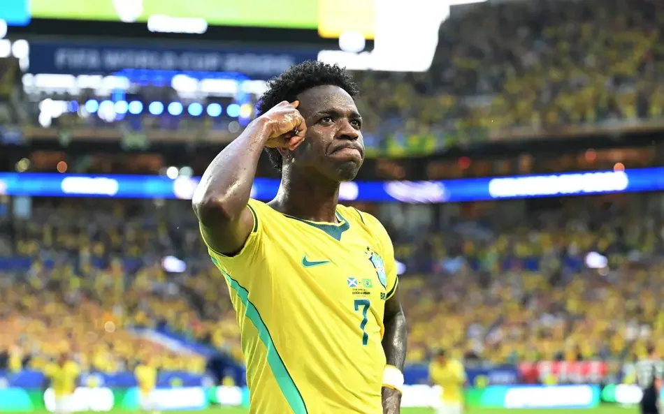 Baila! Em volta de Neymar, Vini Jr brilha, e Brasil bate Escócia - Craque do Real marca duas vezes e garante primeiro lugar do grupo para a Seleção