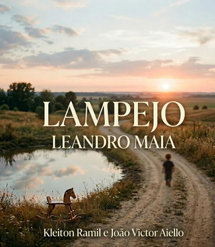 'Lampejo': canção de Kleiton Ramil interpretada por Leandro Maia tem lançamento em 20 de julho  Single combina MPB e Folk com forte trabalho de arranjo vocal em uma delicada mensagem sobre memória, essência e superação: “ao céu tudo, aos medos nada”​