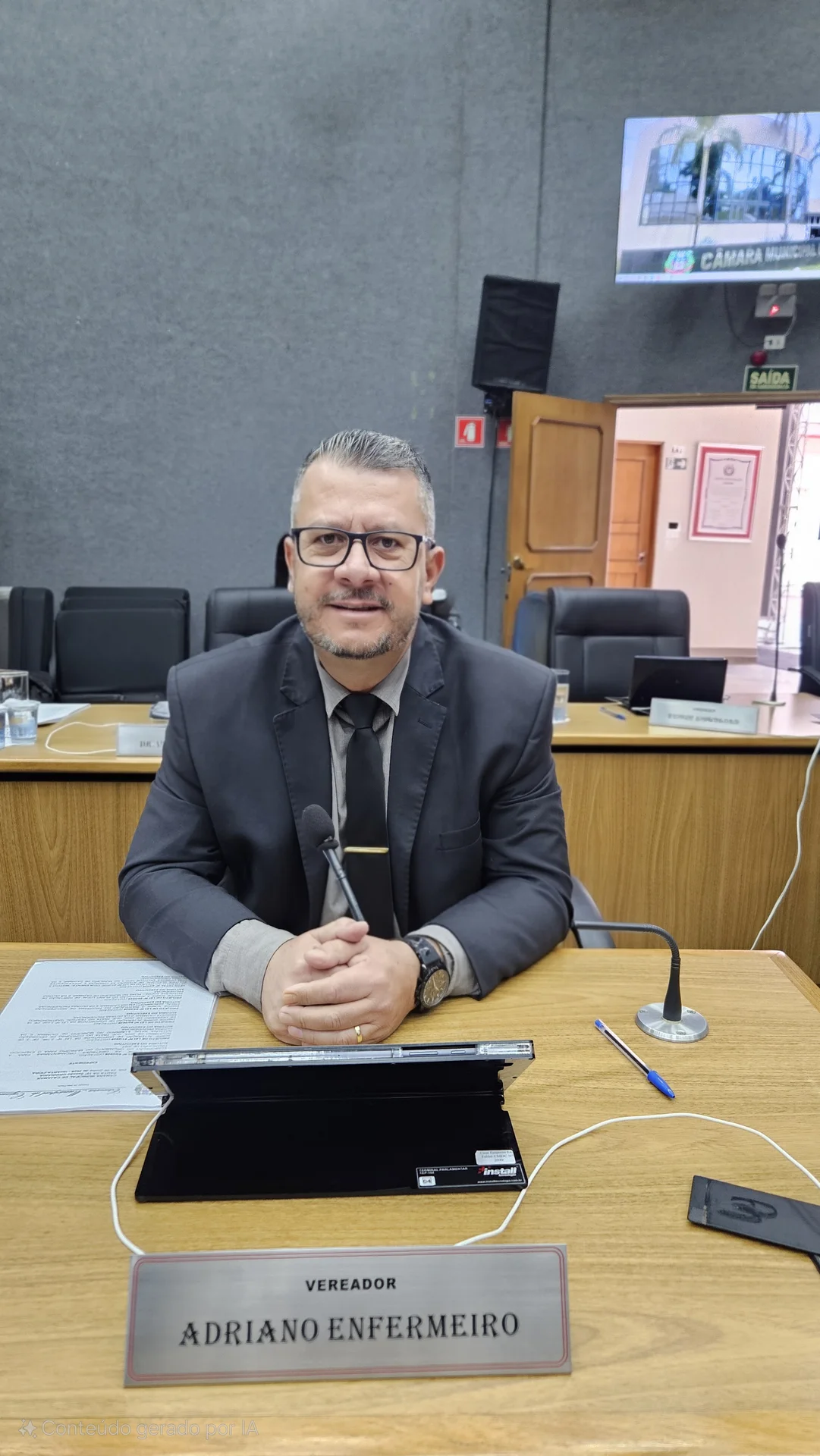 Vereador Adriano Enfermeiro apresenta indicação para transporte de doadores de sangue em Cajamar